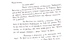La lettera che Papa Francesco ha inviato il 5 agosto alla Conferenza Episcopale del Cile  / Conferenza Episcopale Cilena