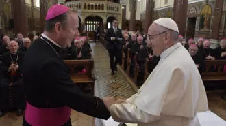 Papa Francesco, il saluto ai vescovi e all' Irlanda 