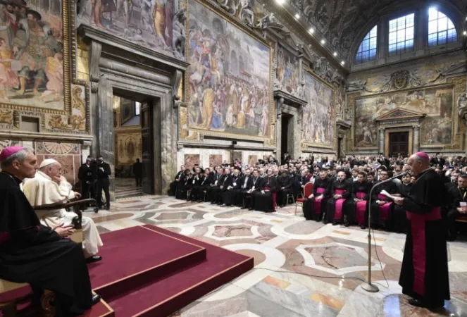 Un momento dell' Udienza in Sala Regia |  | Vatican Media