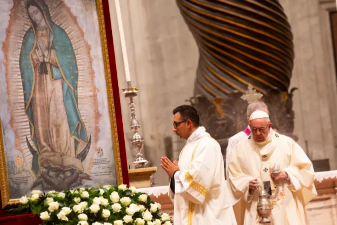 Papa Francesco celebra la Messa per Nostra Signora di Guadalupe |  | Daniel Ibanez, ACI group