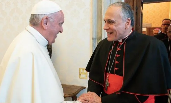Papa Francesco e il cardinale Di Nardo in Vaticano  |  | Vatican Media