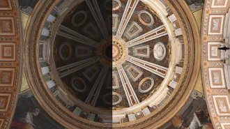 Nuova luce nella Basilica di San Pietro, grazie agli "scenari predefiniti"