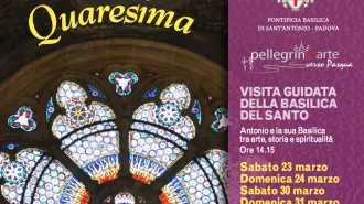 A Padova la Quaresima si prepara con le visite guidate al Santo 