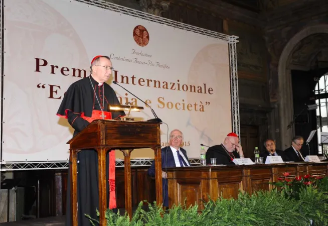 Il Premio Economia e Società con il Cardinale Parolin  |  | Fondazione Centesimus Annus – Pro Pontifice