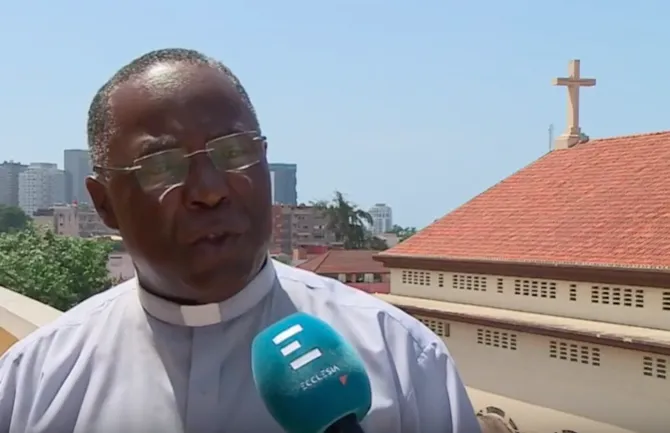 Monsignor Filomeno do Nascimento Vieira Dias, Arcivescovo di Luanda |  | YouTube - Agencia Ecclesia