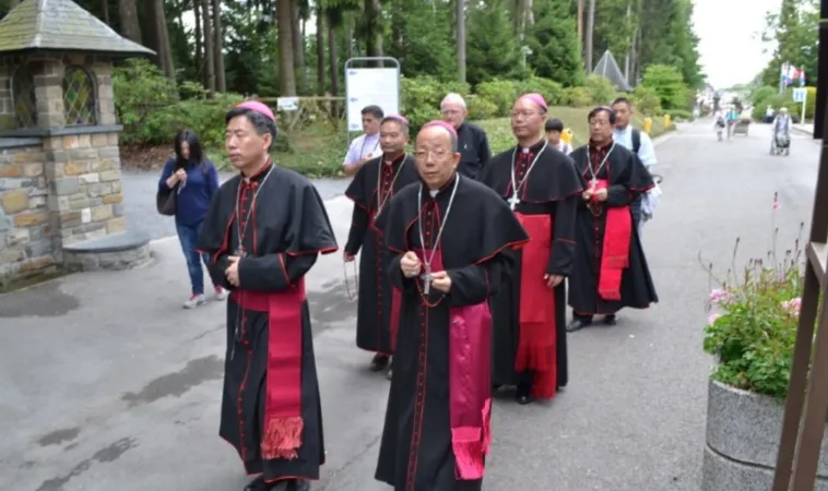 I cinque vescovi cinesi al santuario di Banneux | Verbiest Foundation