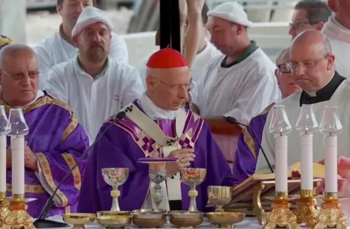Il cardinale Bagnasco celebra la messa per le vittime del crollo del Ponte Morandi  |  | Arcidiocesi di Genova 