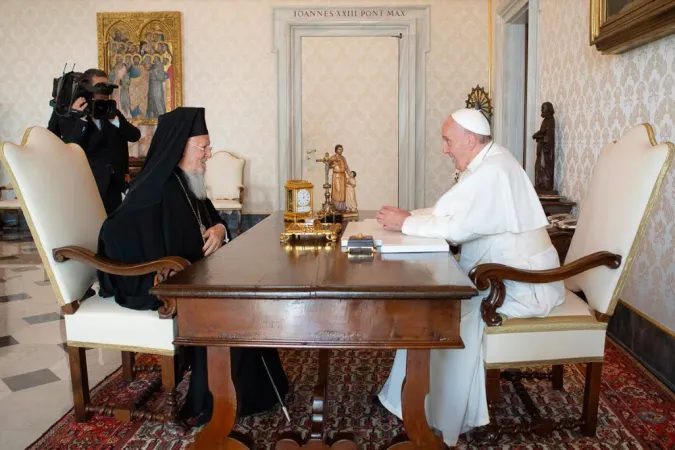 Il Papa e il Patriarca Bartolomeo |  | Vatican Media 