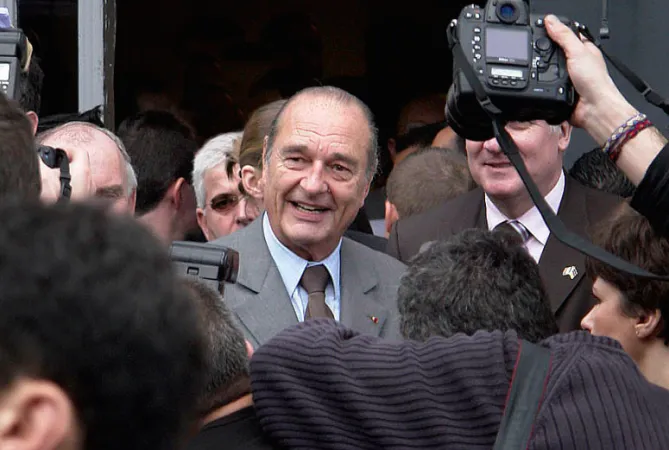 L'ex presidente francese Jacques Chirac |  | Wikicommons pubblico dominio