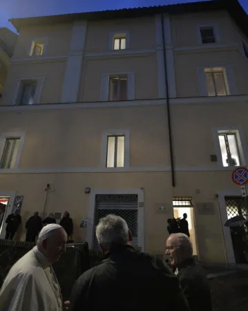 Papa Francesco nel rifugio per Senza tetto  |  | Vatican Media