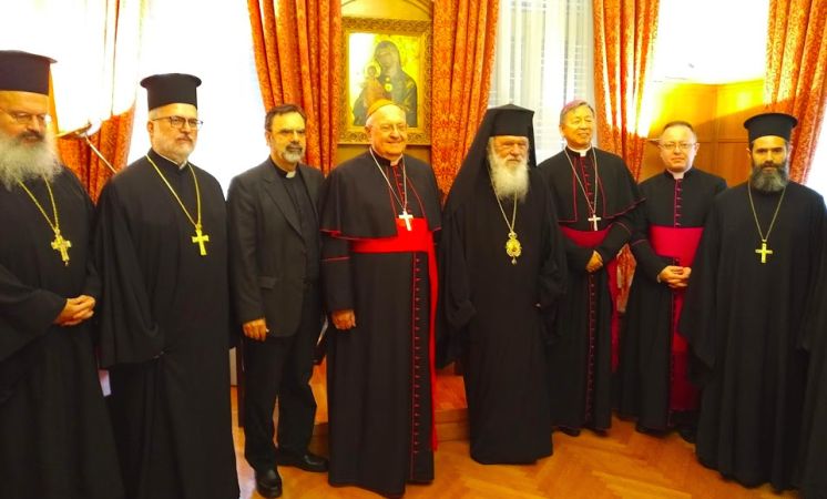 Il Cardinale Leonardo Sandri con Sua Beatitudine Ieronymos, Arcivescovo di Atene e Primate della Chiesa Ortodossa di Grecia |  | Congregazione per le Chiese Orientali