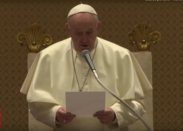 Papa Francesco | Papa Francesco in Auletta Paolo VI | Vatican News / You Tube