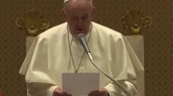 Papa Francesco in Auletta Paolo VI / Vatican News / You Tube
