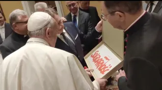 Papa Francesco a Solidarnosc: “Apertura a Dio è solidarietà con chi è privato dei diritti”