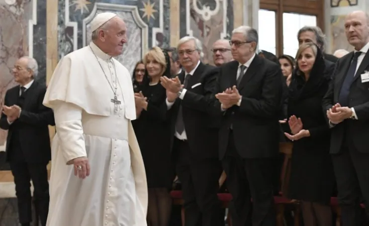 Papa Francesco incontra i rappresentanti della Cassa Nazionale del Notariat | Papa Francesco incontra i rappresentanti della Cassa Nazionale del Notariato | Vatican News