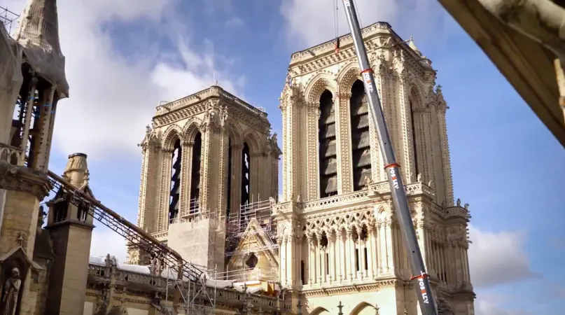 Notre Dame de Paris | I lavori di Notre Dame  | Notre Dame de Paris / Twitter