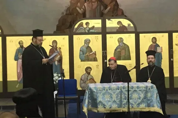 Il Cardinale Kurt Koch durante la conferenza a Chambesy il 16 dicembre 2019 / christianunity.va