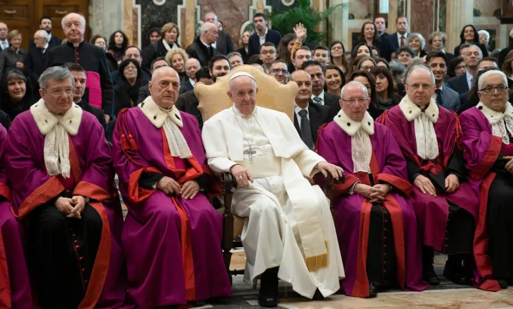 Il Papa e i giudici della Sacra Rota  |  | Vatican Media