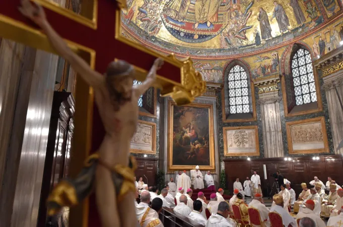 Papa Francesco celebra la Messa a Santa Maria Maggiore |  | Vatican Media 