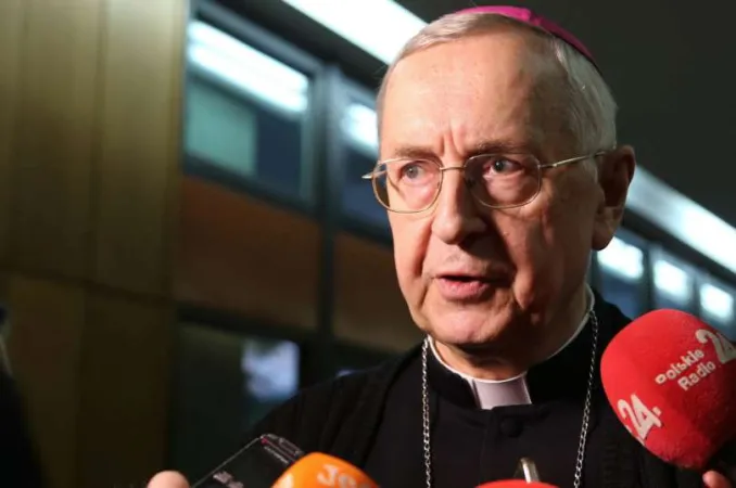 L’arcivescovo Stanisław Gądecki, presidente della Confereza Episcopale Polacca |  | Episkopat news