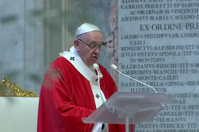 Papa Francesco alla omelia della Domenica delle Palme  |  | Vatican Media