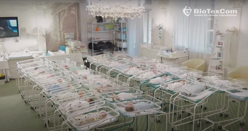 Il video della Biotexcom che mostra i bambini figli di maternità surrogata nell'Hotel Venezia a Kiev | YouTube