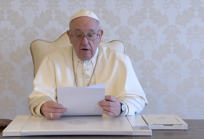 Papa Francesco, videomessaggio | Papa Francesco nel videomessaggio indirizzato ai giovani dell'arcidiocesi di Cracovia  | Vatican Media 