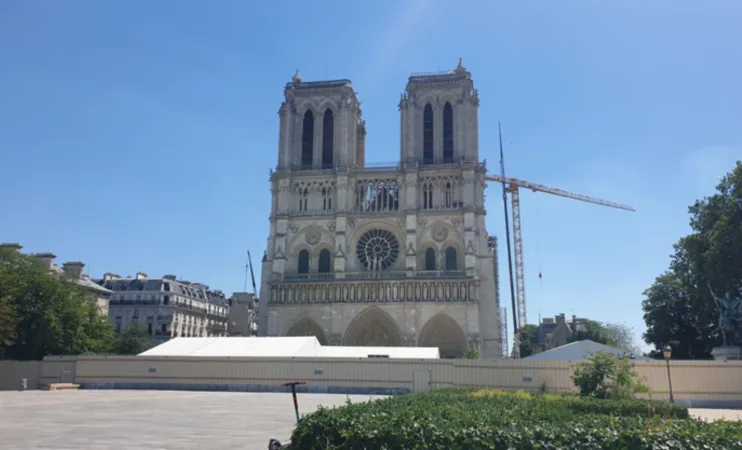 Il sagrato di Notre Dame 