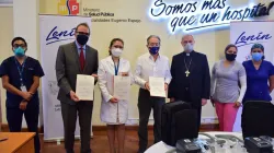 Il momento dell'arrivo dei respiratori a Quito, in Ecuador / José Colmenarez su Vatican News 