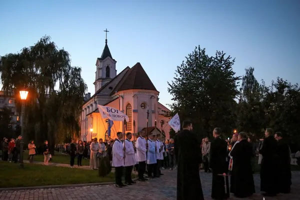 La Via Crucis dell'11 settembre 2020 in Bielorussia / catholic.by