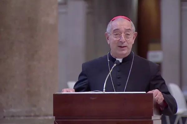 Il Cardinale de Donatis parla ai presbiteri in San Giovanni in Laterano, 28 settembre 2020 / Diocesi di Roma 