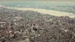 Una veduta aerea della città di Mosul / YouTube