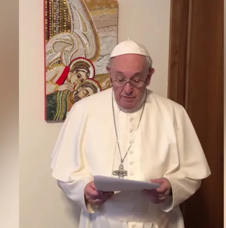 Il video messaggio di Papa Francesco  |  | Vatican Media 