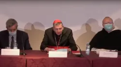 Un momento della conferenza del Cardinale Koch durante l'Atto Accademico del 4 dicembre 2020, Pontificia Università Angelicum / Angelicum