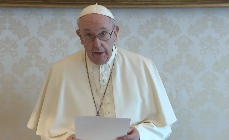 Papa Francesco nel videomessaggio per il Climate Ambition Summit | Vatican Media 