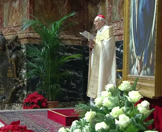 La celebrazione dei Primi Vespri per la Solennità della Madre di Dio  |  | Vatican Media 