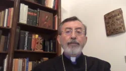 L'arcivescovo apostolico armeno Barsamian durante la conferenza della Cattedra Tillard 2021 / Pontificio Consiglio per la Promozione dell'Unità dei Cristiani