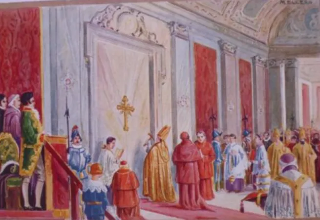 Leone XII apre la Porta Santa  |  | pd