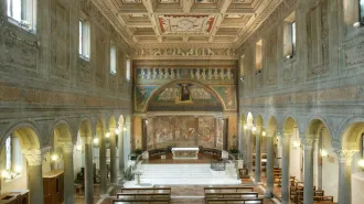 Stazioni quaresimali, la basilica di Santa Maria in Domnica alla navicella 