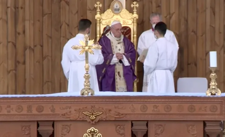 Papa Francesco celebra la messa ad Erbil  |  | Vatican media 