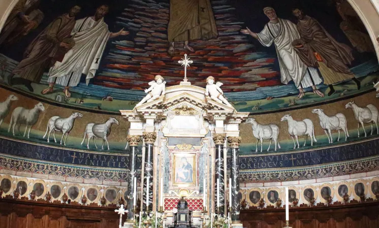Il mosaico dell'abside |  | Santi Cosma e Damiano 