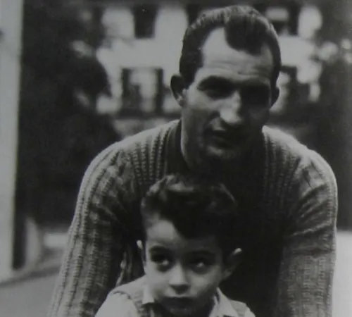 Gino Bartali con il figlio Andrea | Famiglia Bartali