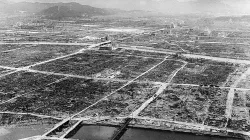 Hiroshima dopo lo scoppio della bomba atomica / Public Domain