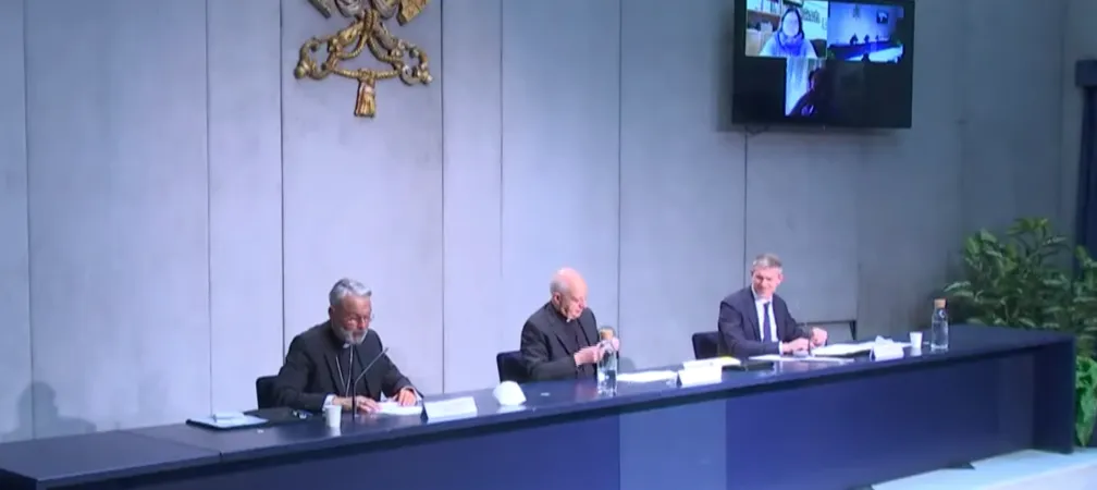 Conferenza stampa, Antiquum Ministerium  | La conferenza stampa di presentazione della Antiquum Ministerium | Vatican Media / YouTube