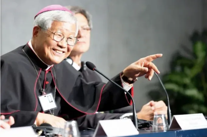 L'arcivescovo Lazzaro You Heung-sik in un'immagine di file, nuovo prefetto della Congregazione per il Clero. 
 | Daniel Ibáñez / ACI Group