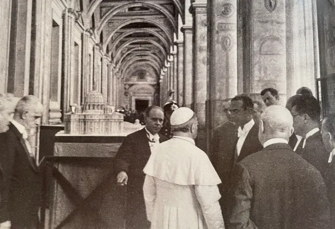 Foto del Plastico mostrato a Pio XI |  | Museo di Roma