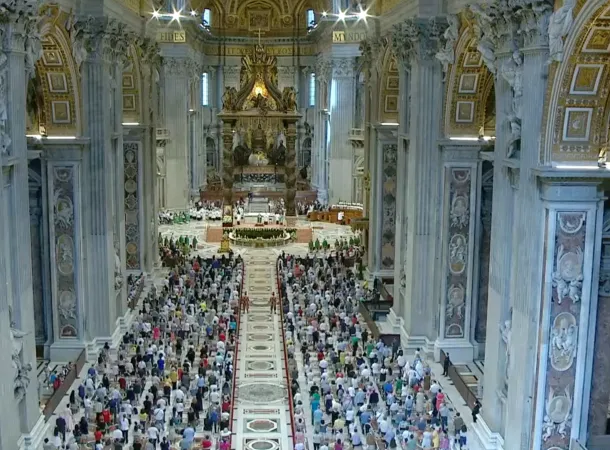 La messa in Basilica Vaticana  |  | Vatican Media 