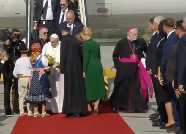 L'arrivo del Papa a Bratislava  |  | Vatican Media 
