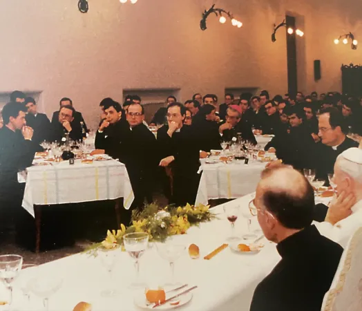 Giovanni Paolo II al Seminario Romano nei momenti più privati |  | "Aucti Fiducia Tui"San Giovanni Paolo II al Seminario Romano - LEV