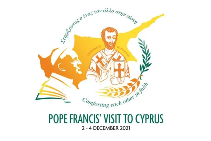Logo del viaggio di Papa Francesco a Cipro | Logo del viaggio a Cipro  | Sala Stampa della Santa Sede